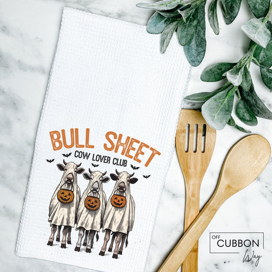 Bull Sheet Kitchen Tea Towel