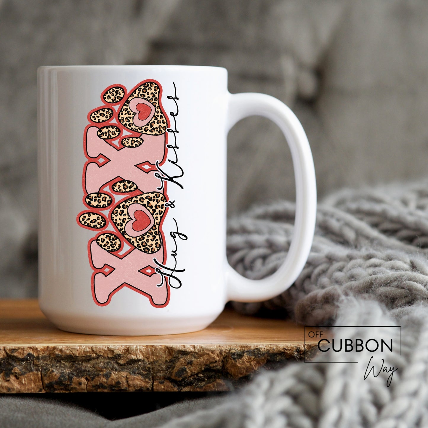 XOXO Hug & Kisses Mug