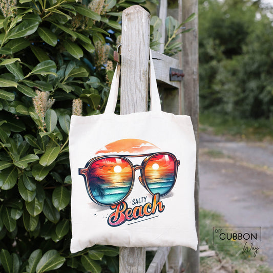 Salty Beach Tote Bag