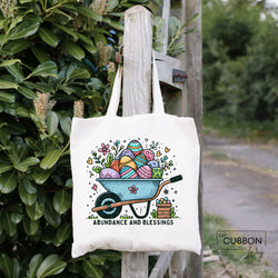 Abundance and Blessing Tote Bag