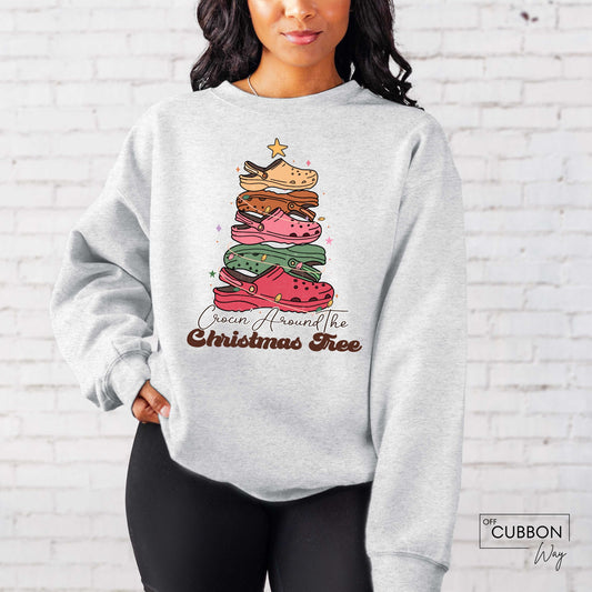 Crocin Around The Christmas Tree Sweatshirt