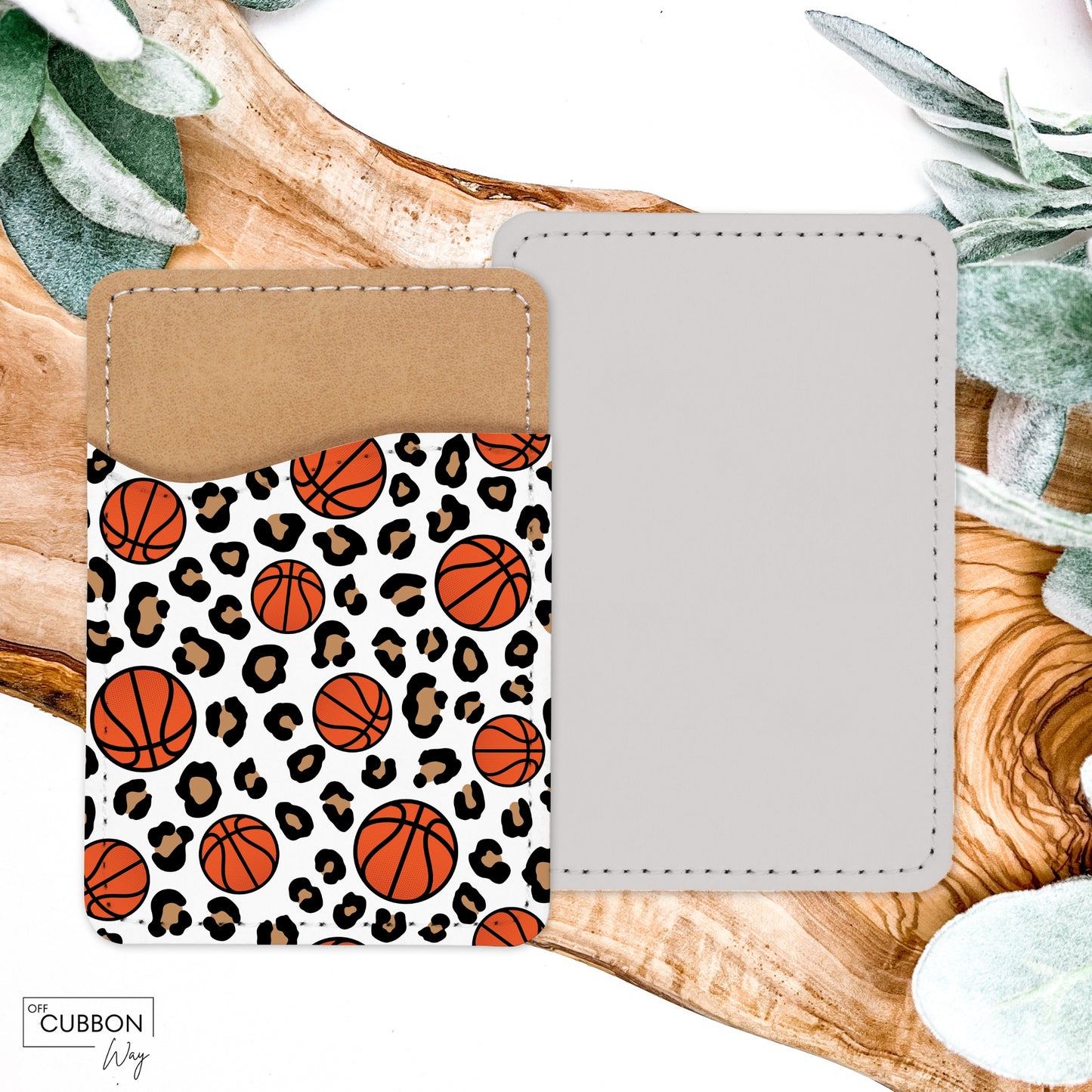 Basketball Cheetah Card Cady