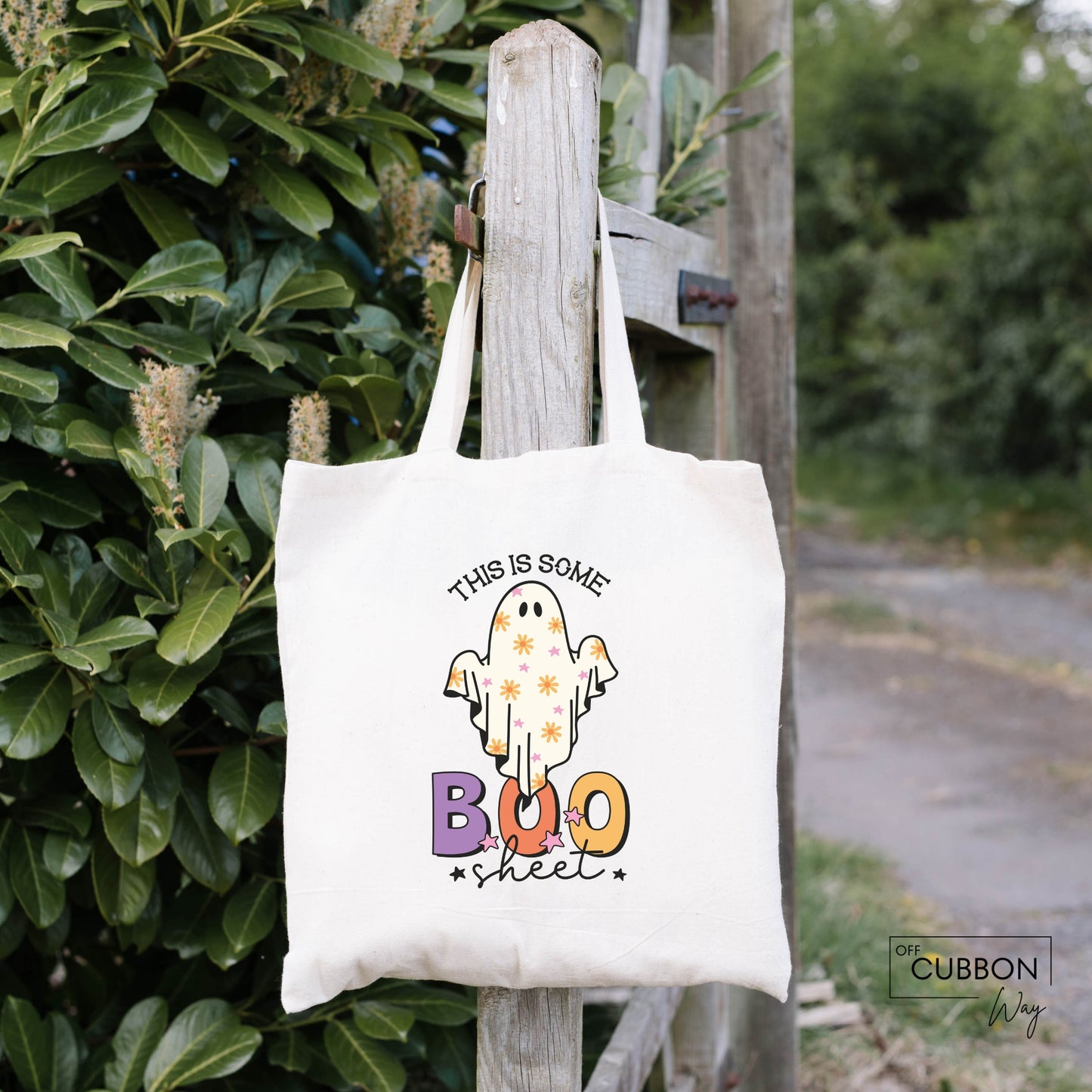 This is Boo Sheet Tote Bag