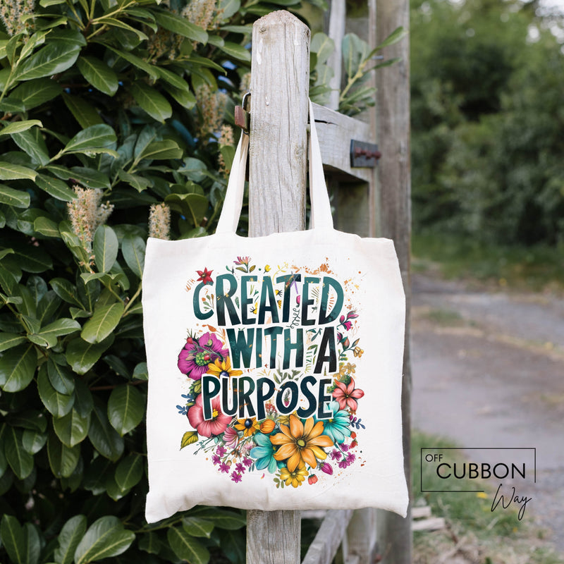 Created With A Purpose Tote