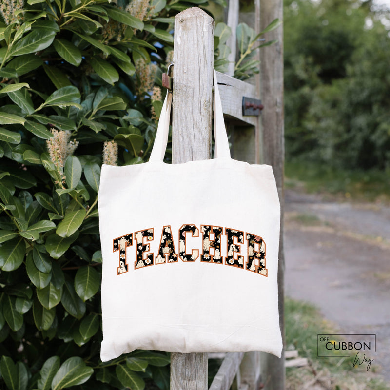 Teacher Ghost Tote Bag
