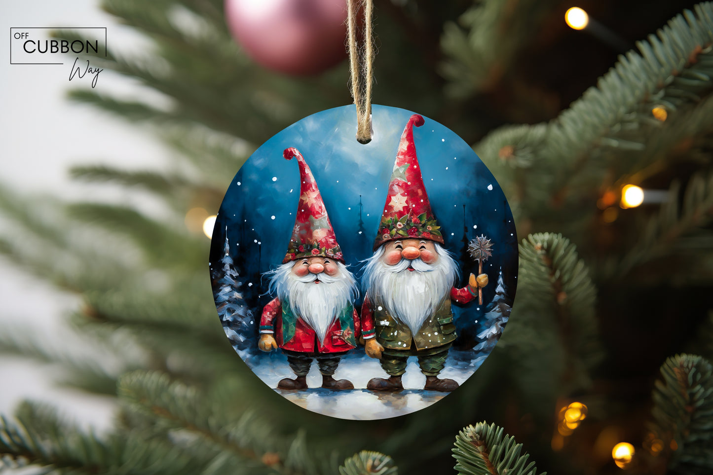 Gnome Friends Ornament