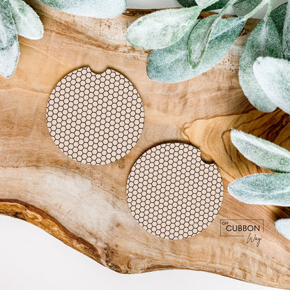 Honeycombs Car Coasters