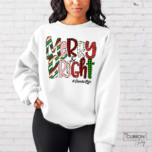 Merry & Bright Sweatshirt