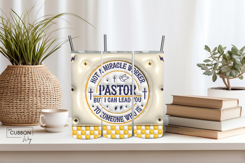 3D Pastor Tumbler