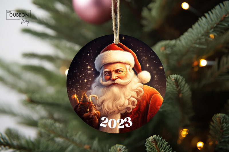 Santa 2023 Ornament
