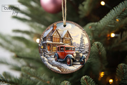 Vintage Car Ornament