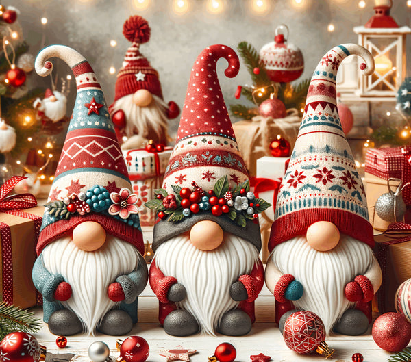 Christmas Gnomes & Ornament Tumbler