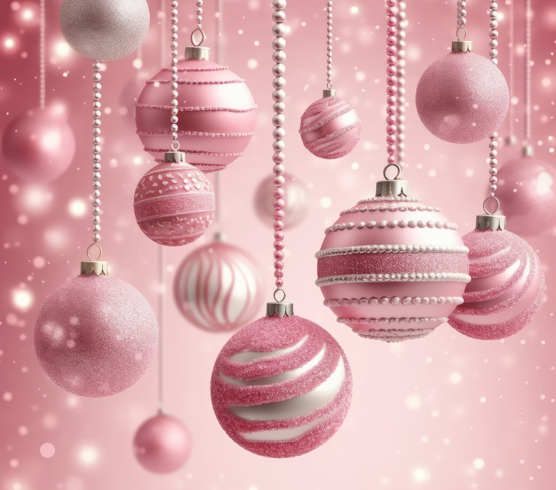 Pink Pearl Ornament Tumbler